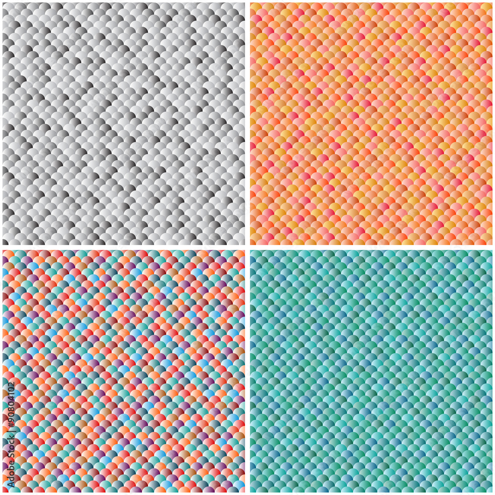 set multicoloured seamless textures set multicoloured seamless textures