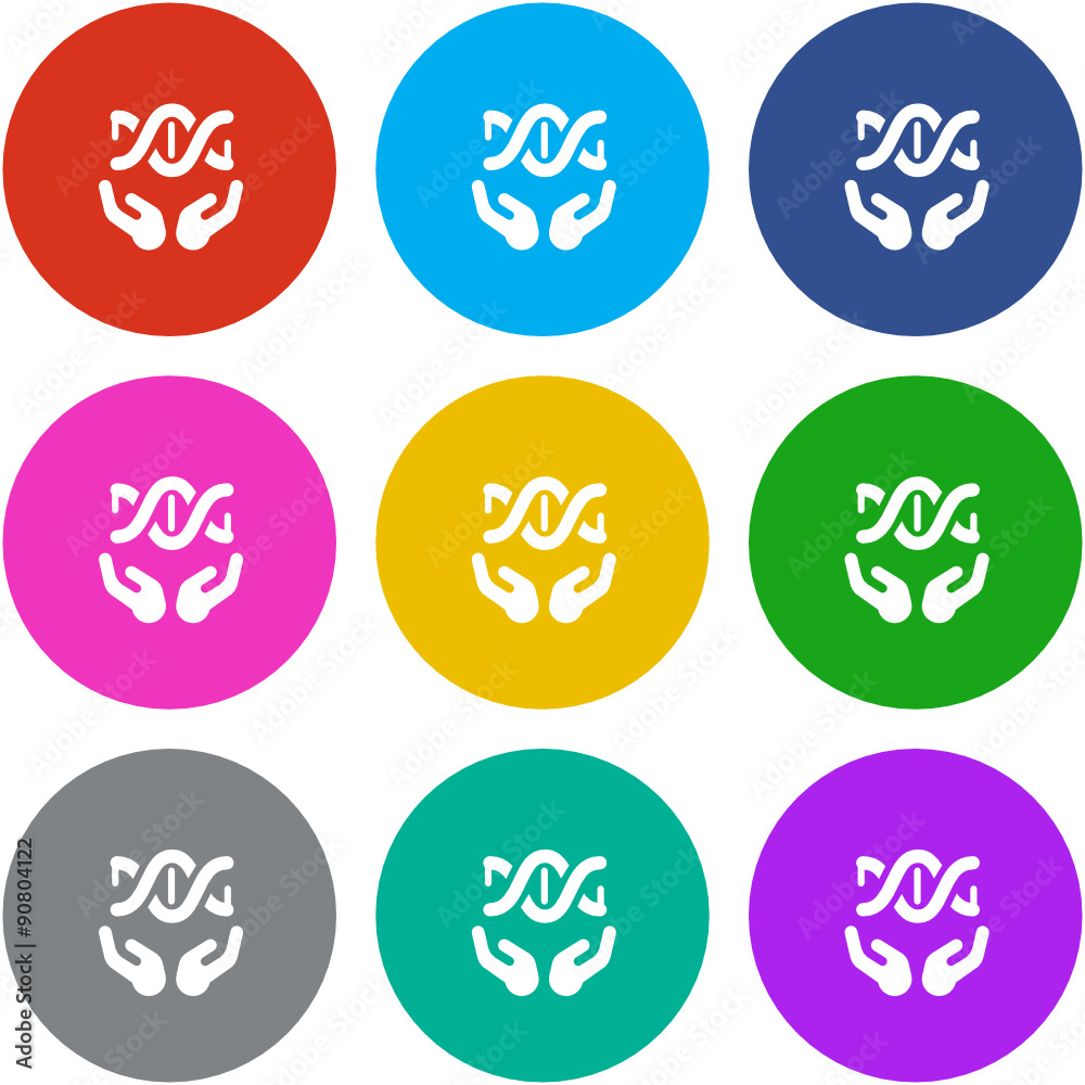 Flat Multicolor App Icon Flat Multicolor App Icon