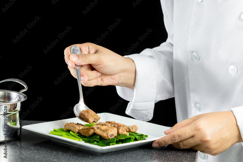 stir fried chinese kale