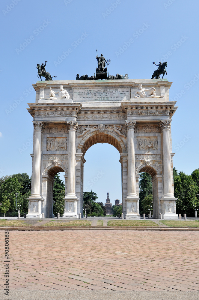 Milan - Arch of Peace