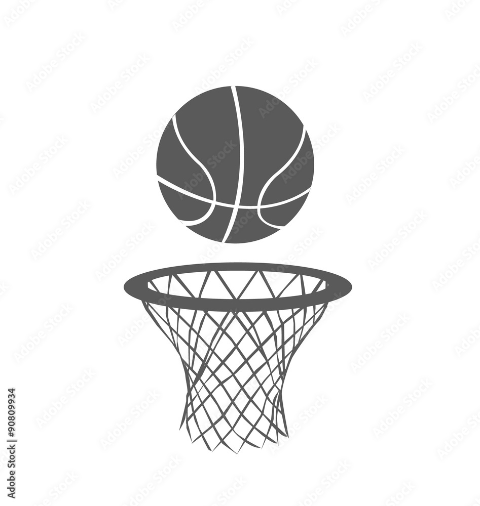 Basketball, vector