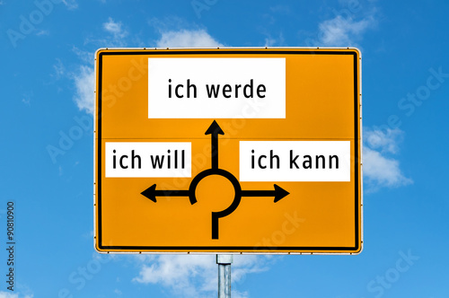 ich will, ich kann, ich werde photo