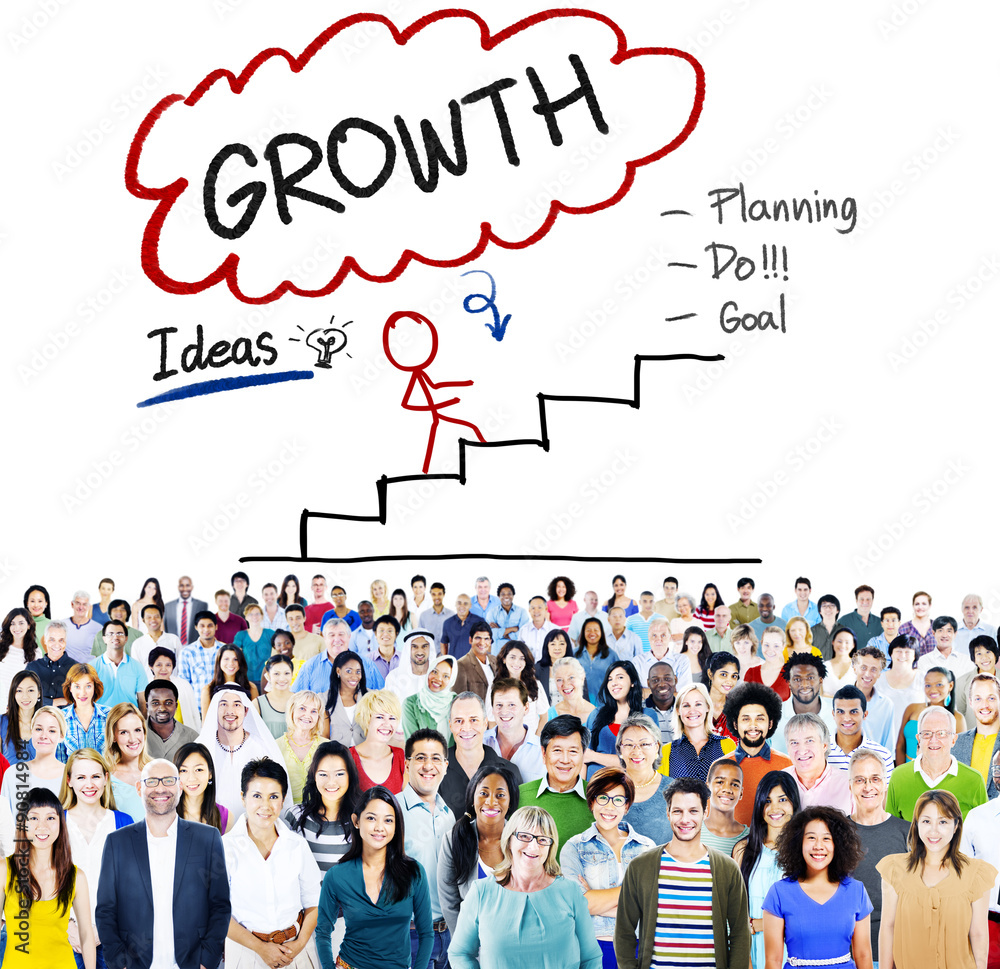 Growth Planning Ideas Goal Development Concept Growth Planning Ideas Goal Development Concept