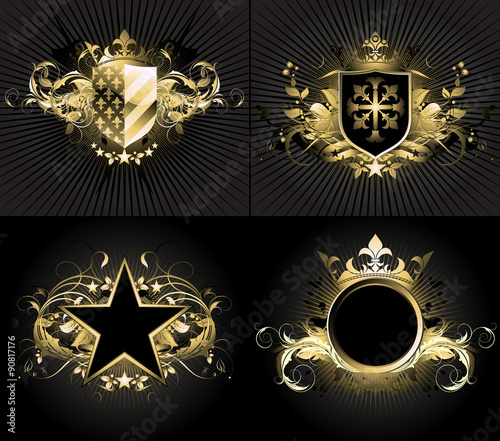 ornamental shields