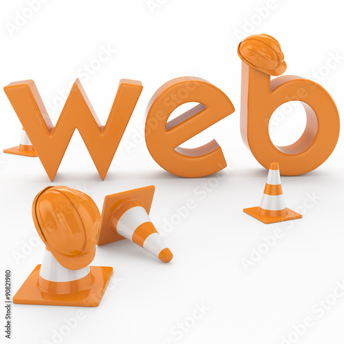 Web development concept photo