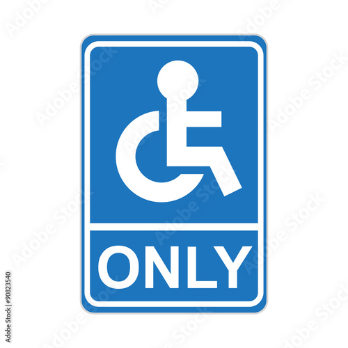Disabled Sign
