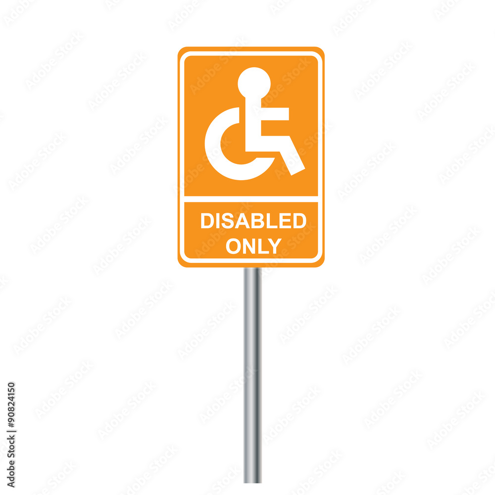 Disabled Sign