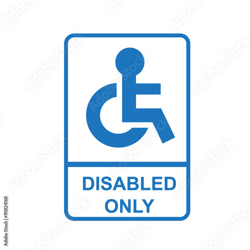 Disabled Sign