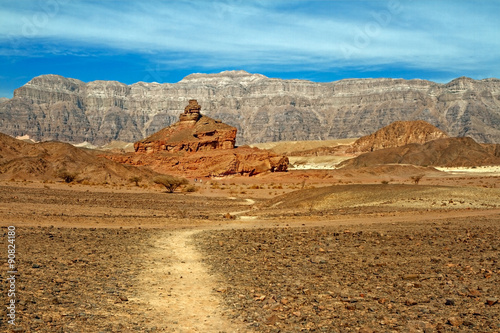 Timna national geological park of Israel photo
