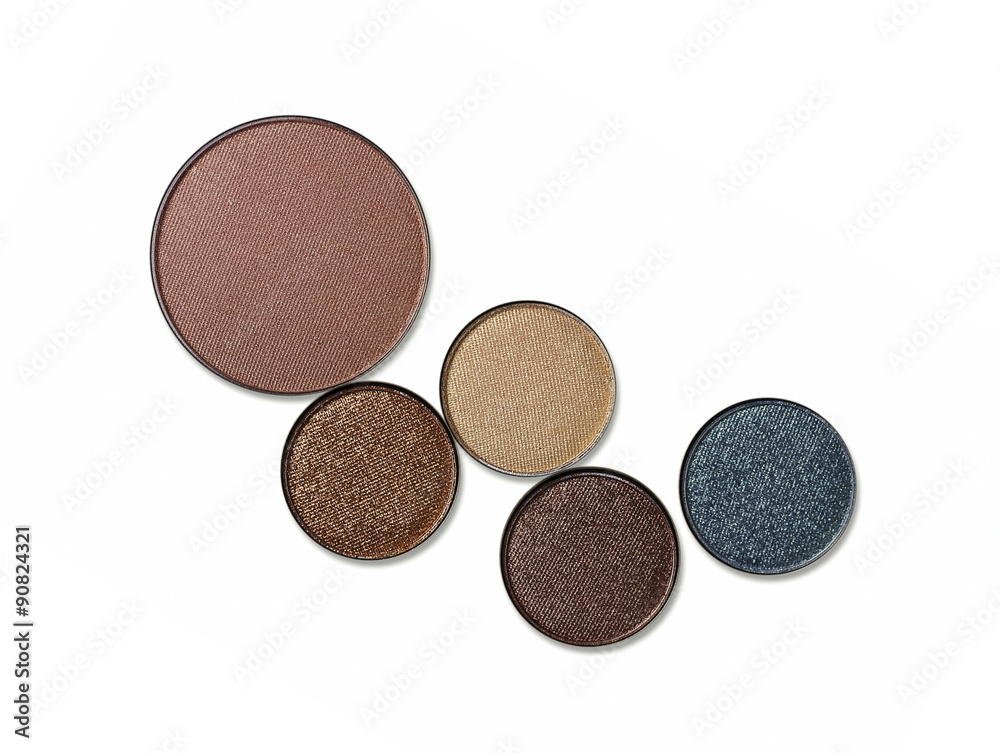 Eyeshadow isolated on white Eyeshadow isolated on white