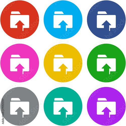 Flat Multicolor App Icon