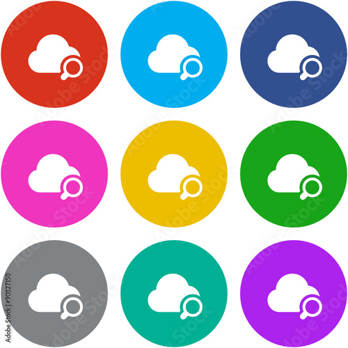 Flat Multicolor App Icon