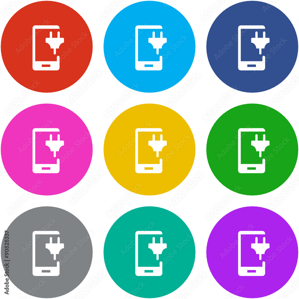Flat Multicolor App Icon Flat Multicolor App Icon