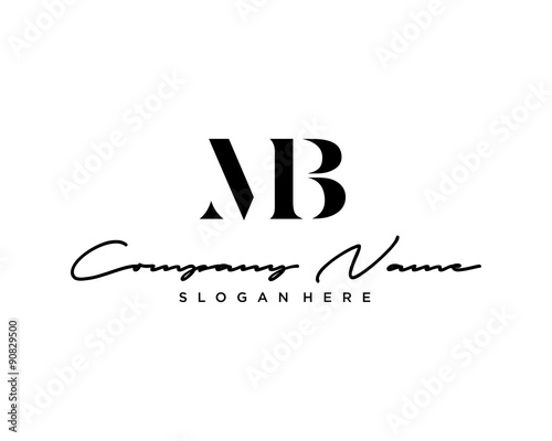 MB Letter Logo Icon