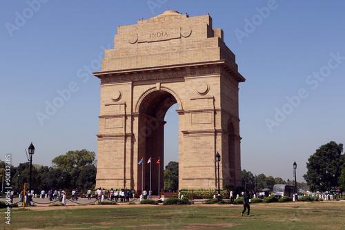 India Gate is certainly one of the most visited spots of Delhi.