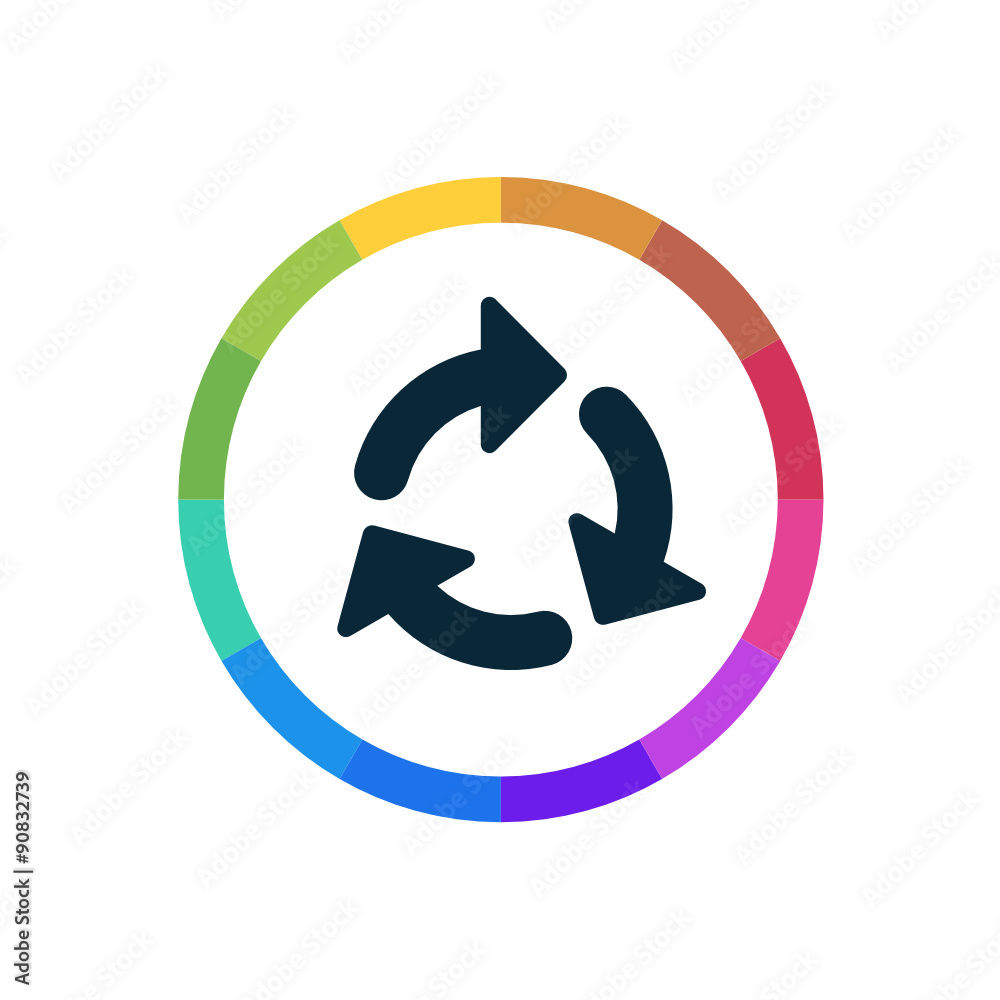 Modern Multicolored Icon Modern Multicolored Icon