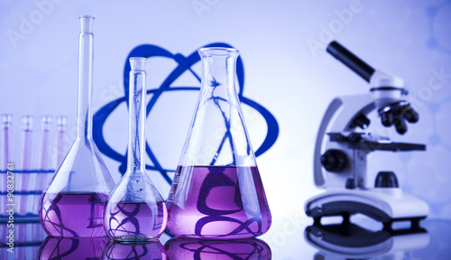 Laboratory glass, Chemistry science concept © Sebastian Duda