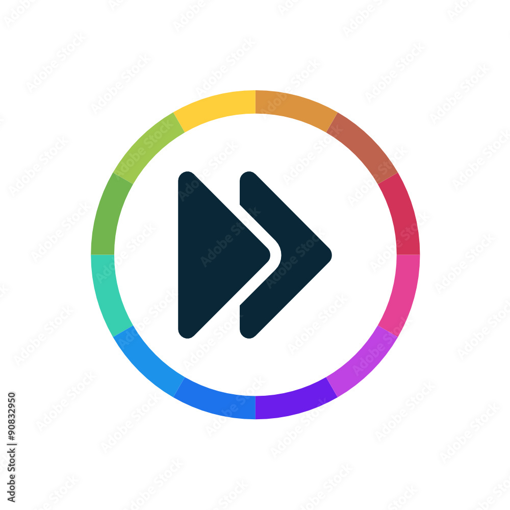 Modern Multicolored Icon Modern Multicolored Icon
