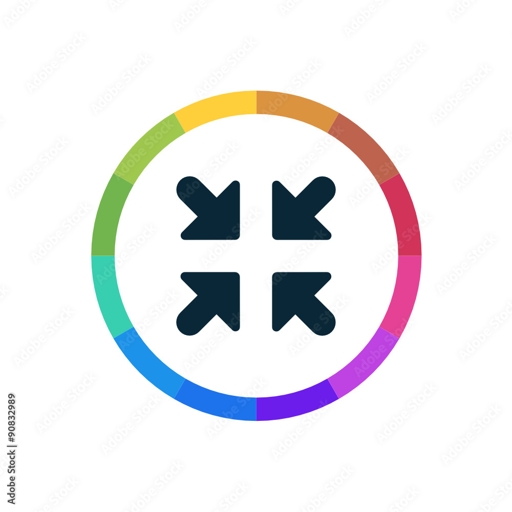 Modern Multicolored Icon Modern Multicolored Icon