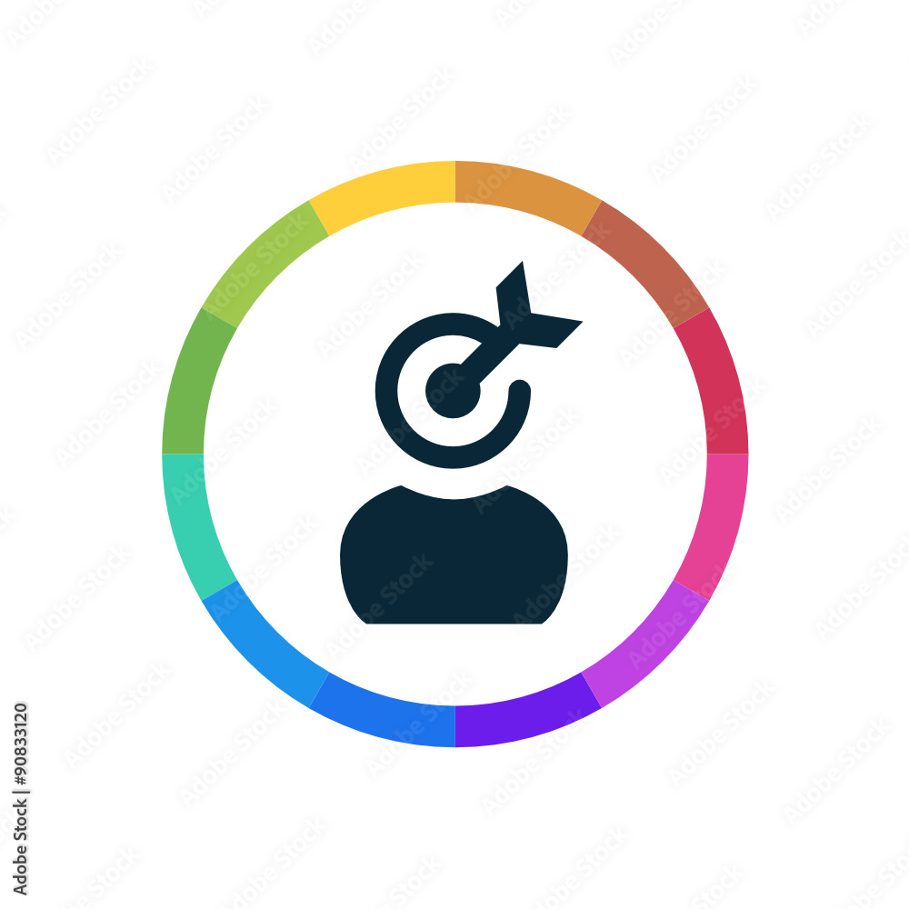 Modern Multicolored Icon Modern Multicolored Icon