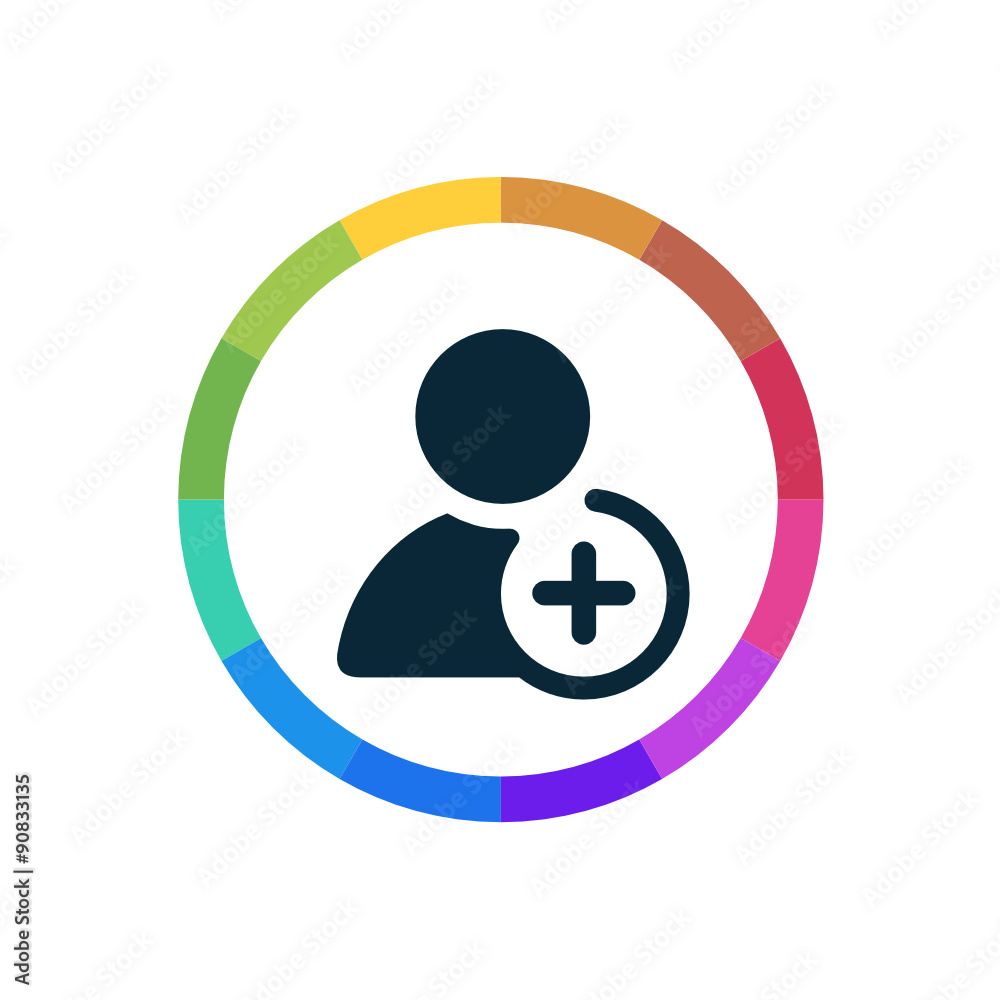 Modern Multicolored Icon Modern Multicolored Icon