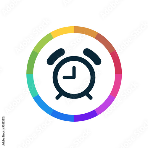 Modern Multicolored Icon