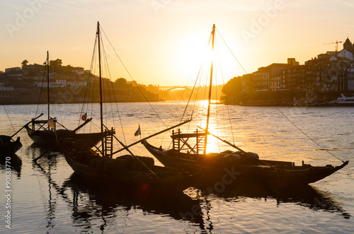 Douro river in Porto photo