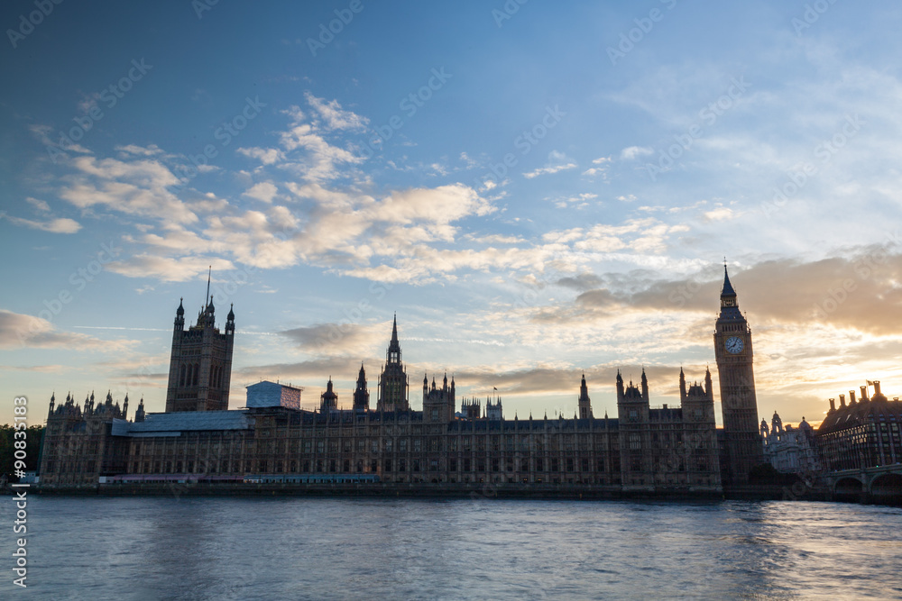 Sunset at Westminster