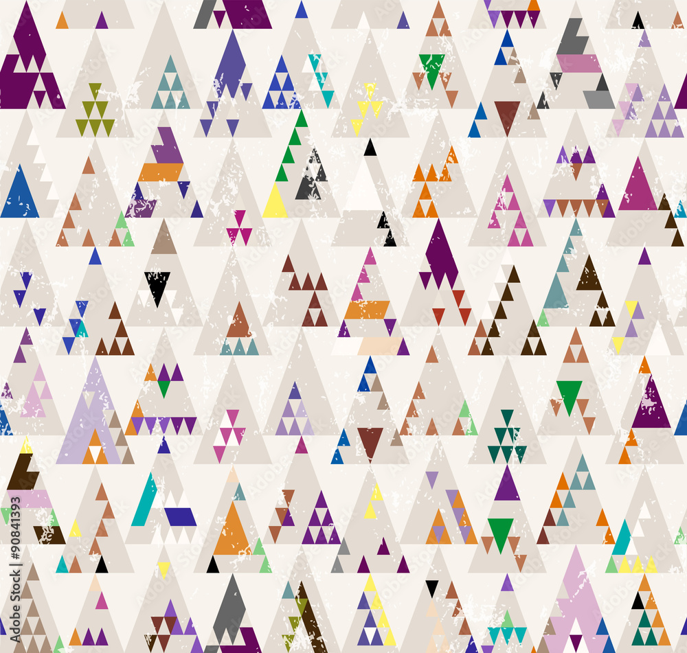 seamless background pattern, with triangles, paint strokes seamless background pattern, with triangles, paint strokes