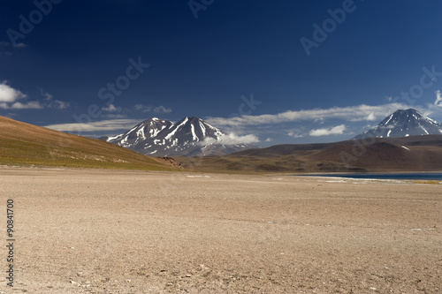 Laguna Altiplanica, Atacama Desert, Chile photo