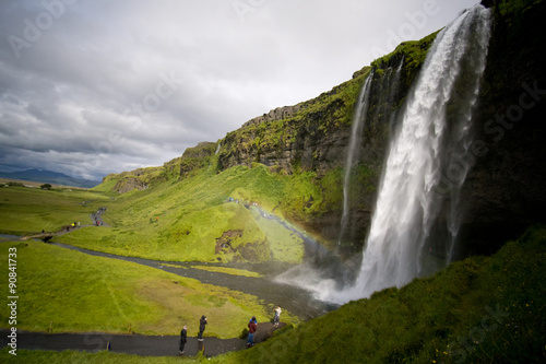 Seljalandsfoss waterfall