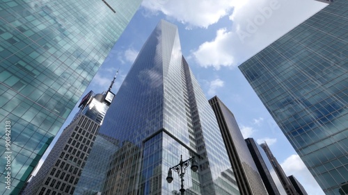 Bank of America Timelapse Day Establishing Shot