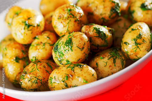Photography Sauteed potatoes