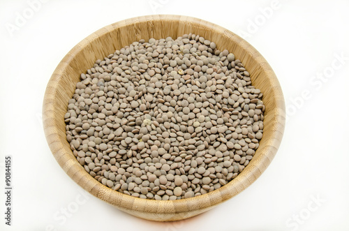 Several beans lentils variety of pardina