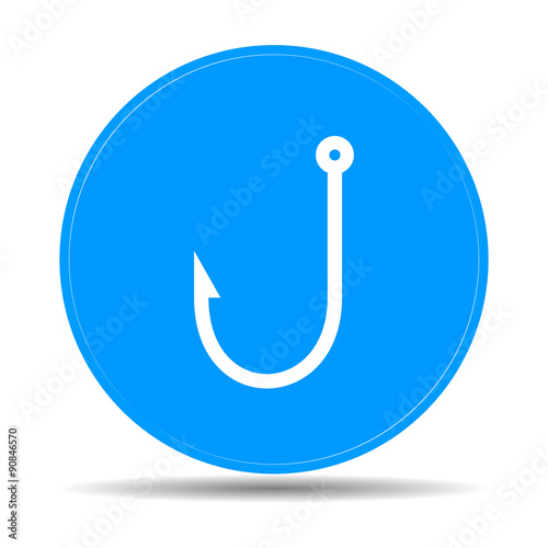 Hook icon. Vector