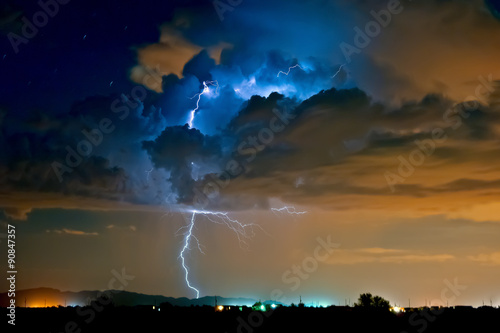 Fotografie Blue Thunder