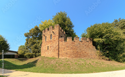 Eckturm des römischen Kastells in Köngen photo