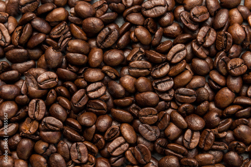 Hintergrund Textur aus Kaffeebohnen