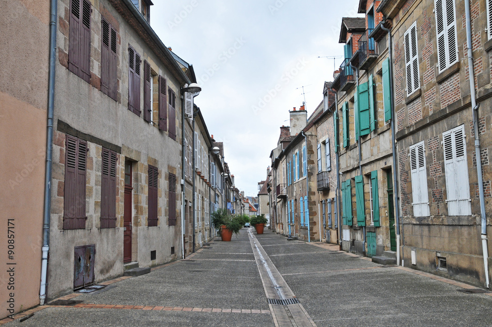 Moulins, il centro storico - Alvernia, Francia