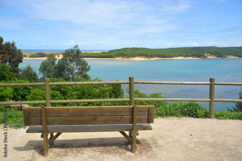 mirador en la ria de Pas , Cantabria