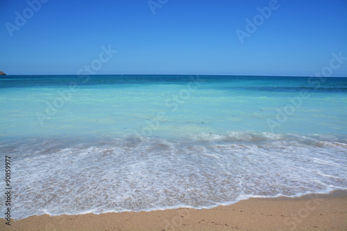Schilderij op canvas Paraiso en el mar Cantábrico