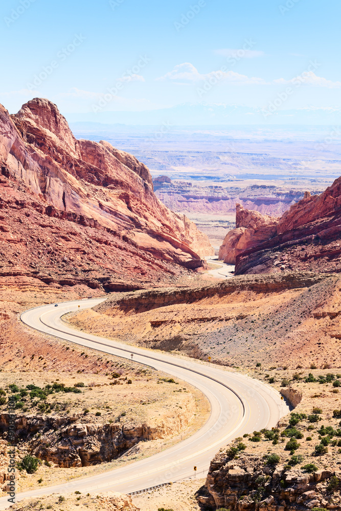 Incredible curves of Interstate 70 