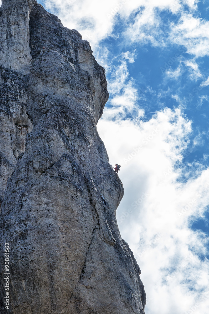 Arrampicata nelle alpi