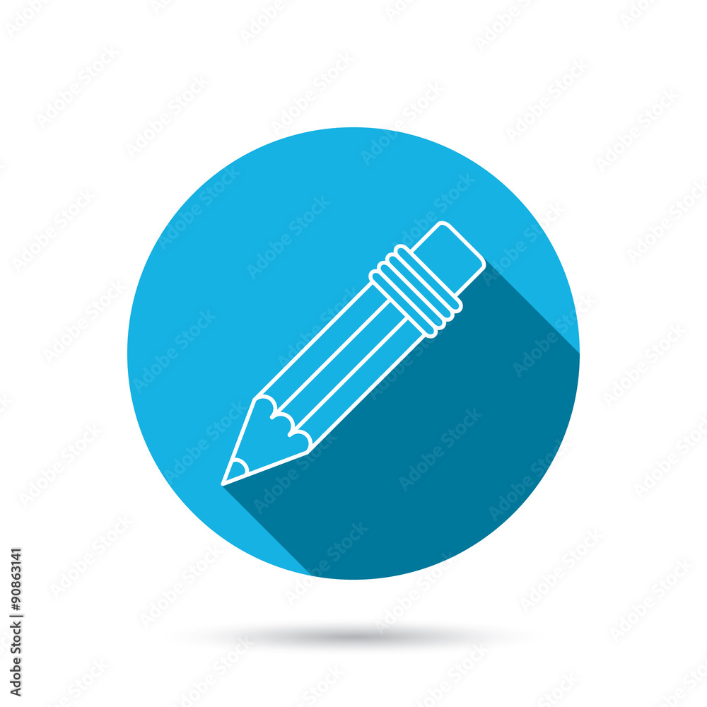 Pencil icon. Drawing tool sign. Pencil icon. Drawing tool sign.