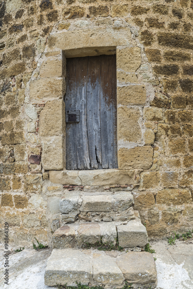 Old wooden door Old wooden door