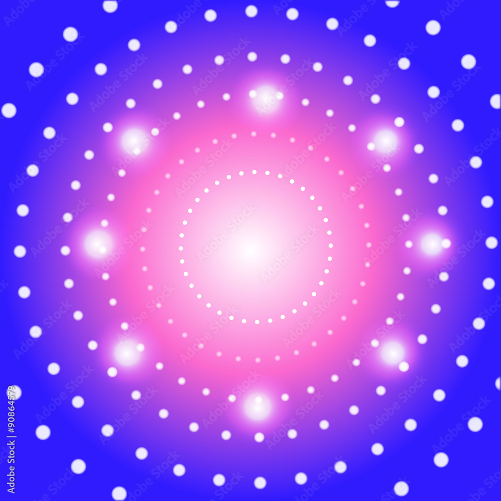 magical spotlight vector background