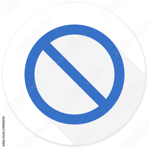 Free Download access denied flat design modern icon - GFXLoad