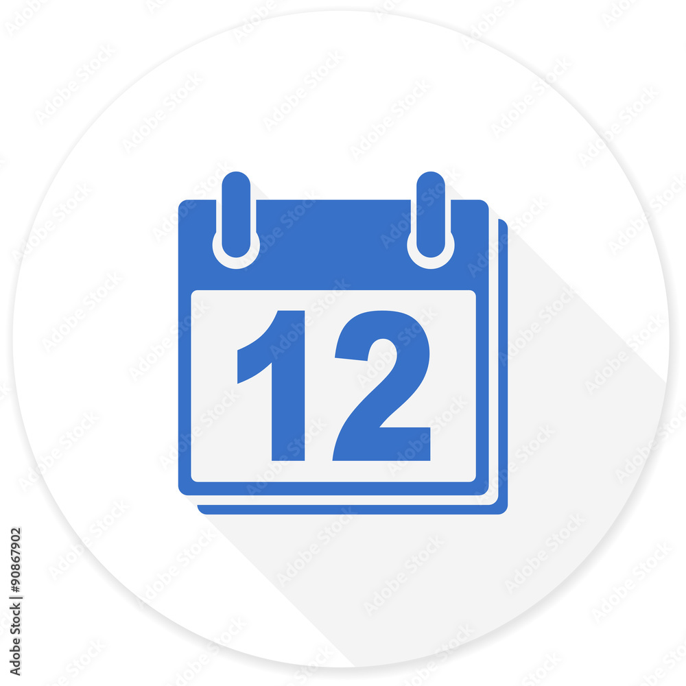 calendar flat design modern icon calendar flat design modern icon