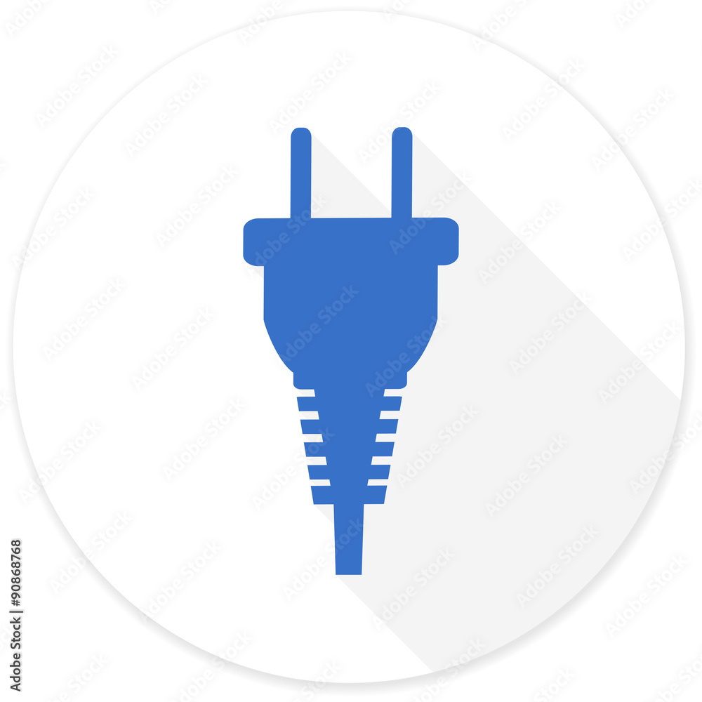 plug flat design modern icon plug flat design modern icon