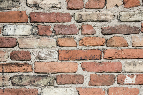 Grunge brick wall texture.